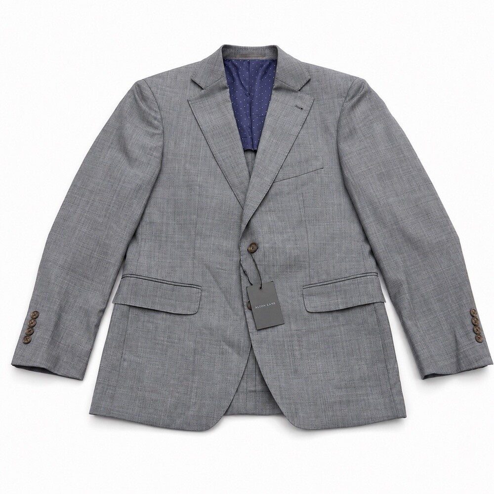 Alton Lane Men’s Gray Wool Blend Tailored Fit Sport Coat Blazer 38S NWT